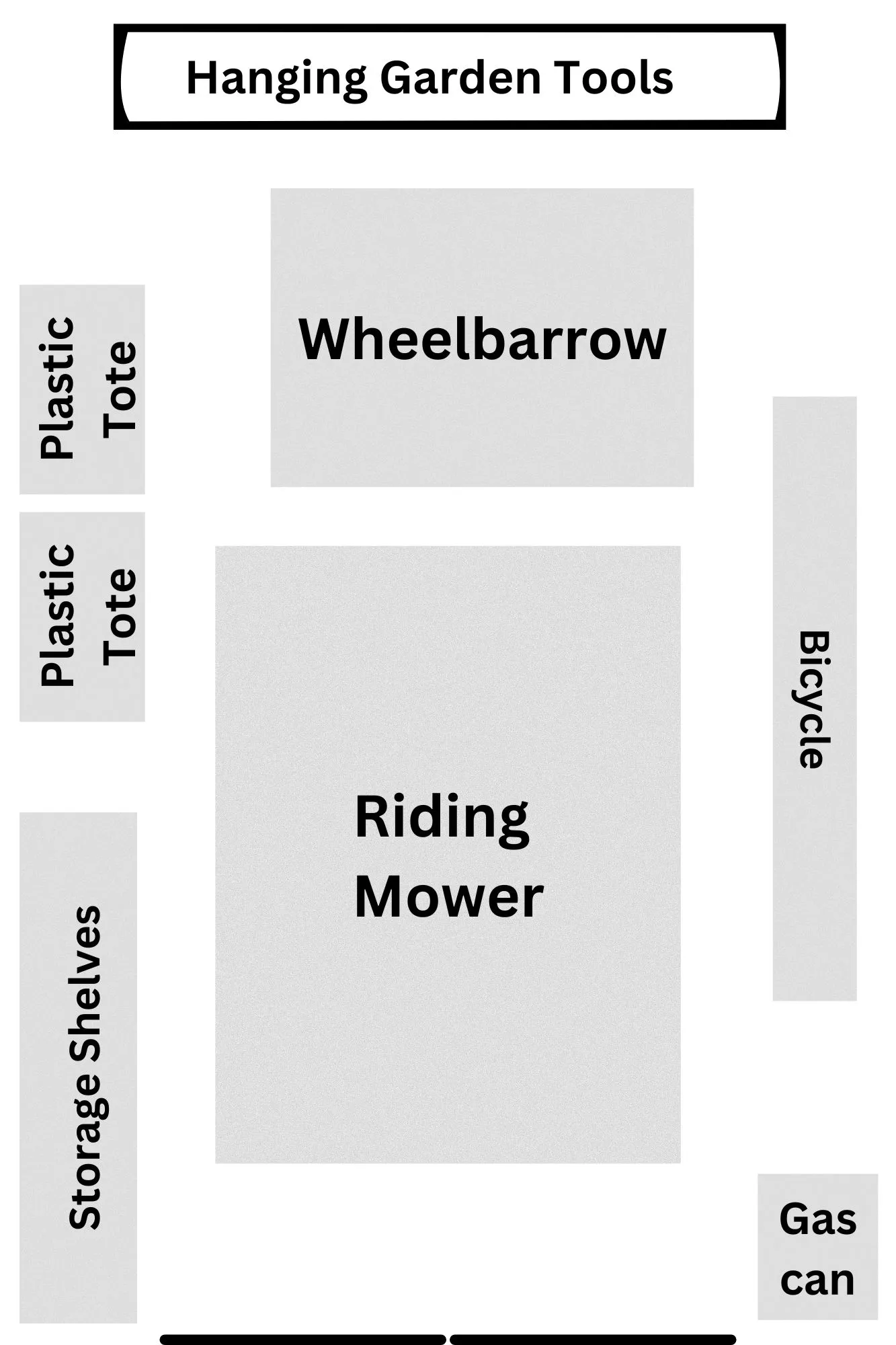 8x12 Shed Layout