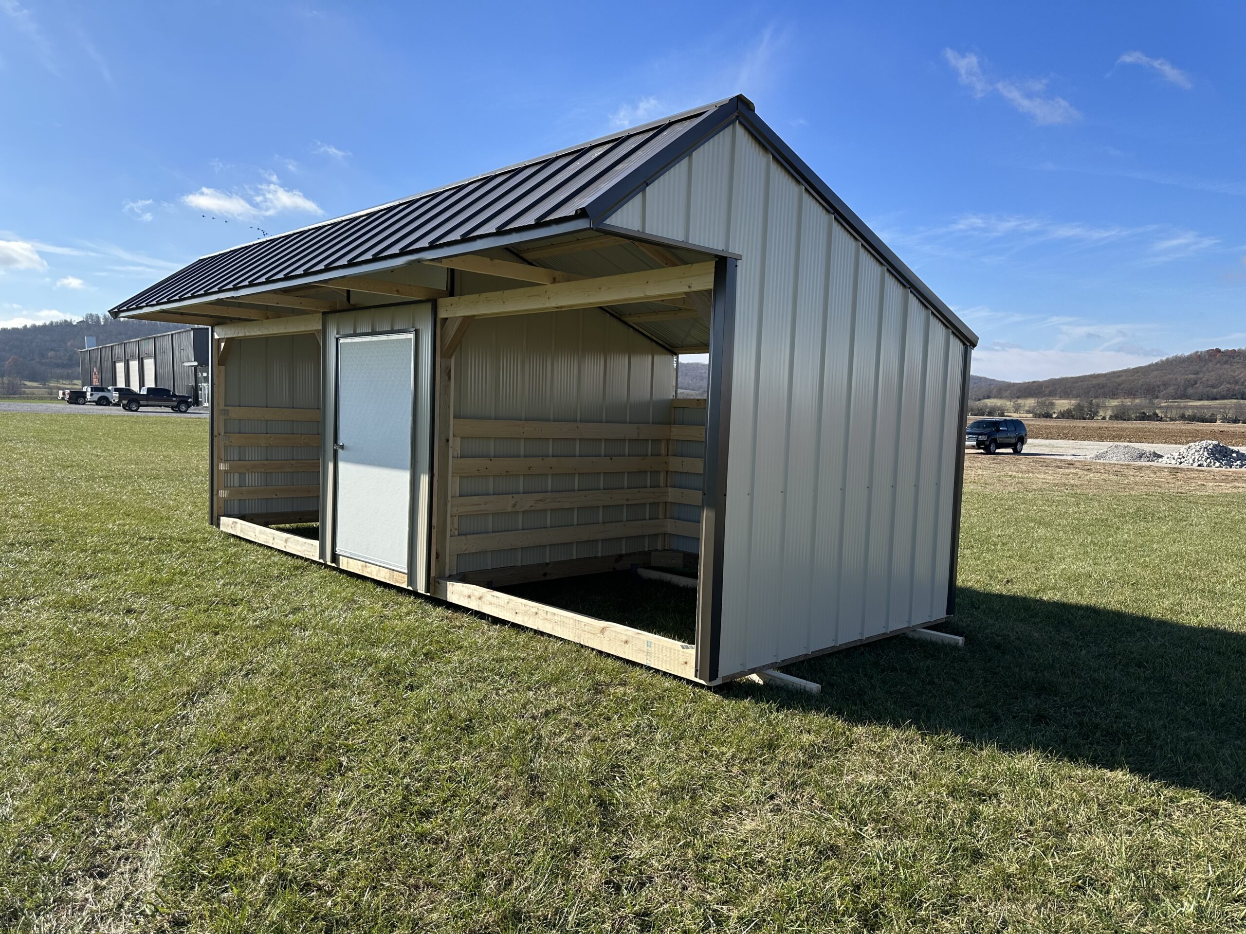 9X24 Horse Shed for Sale in Arkansas | Stock #HS12042023