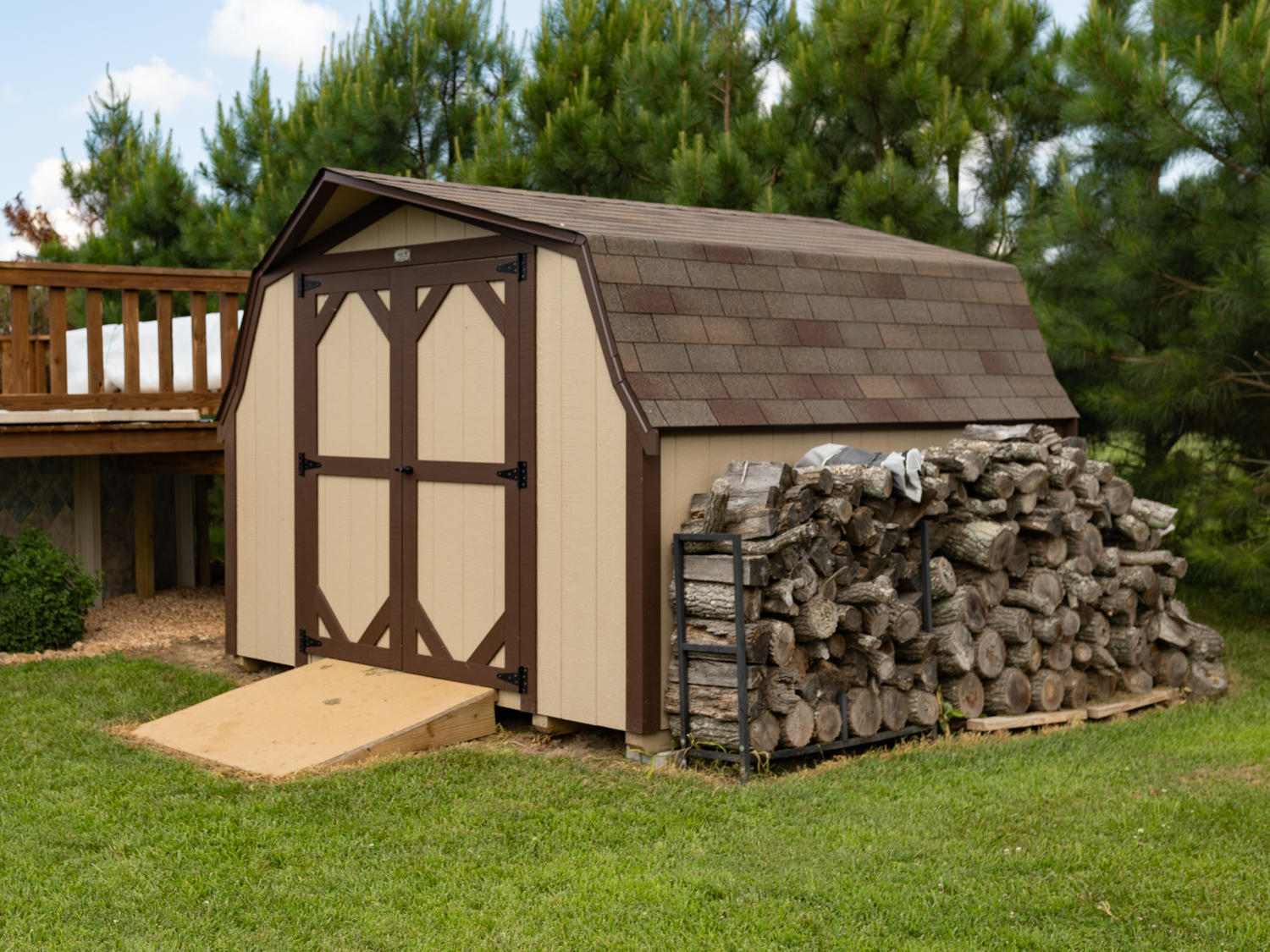 custom wood storage sheds in fayetteville arkansas