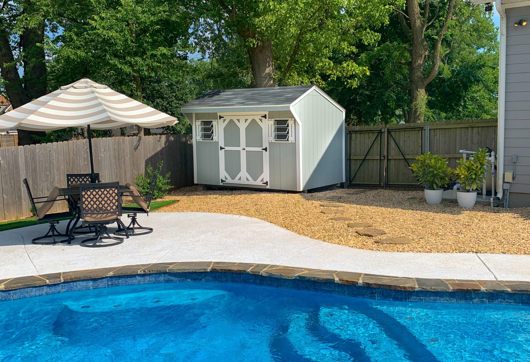 Pool Sheds | 5 Ways to Use a Shed for a Pool House in 2023